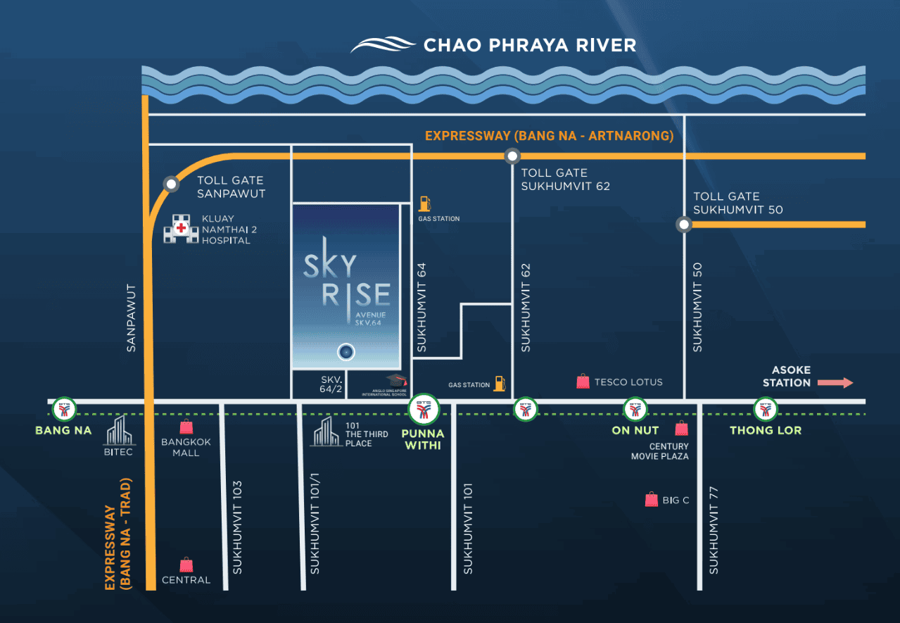 Map Skyrise Avenue Sukhumvit 64 (สกายไรส์ อเวนิว สุขุมวิท 64).png