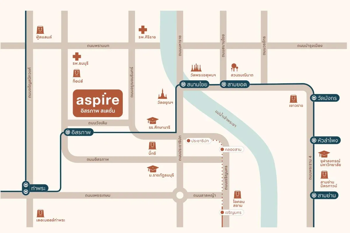 Map คอนโด Aspire Itsaraphap Station (แอสปาย อิสรภาพ สเตชั่น).JPG