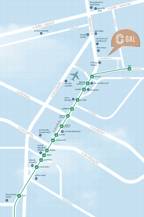 Map. คอนโด GAL Phahonyothin 56 (กาล พหลโยธิน 56).png