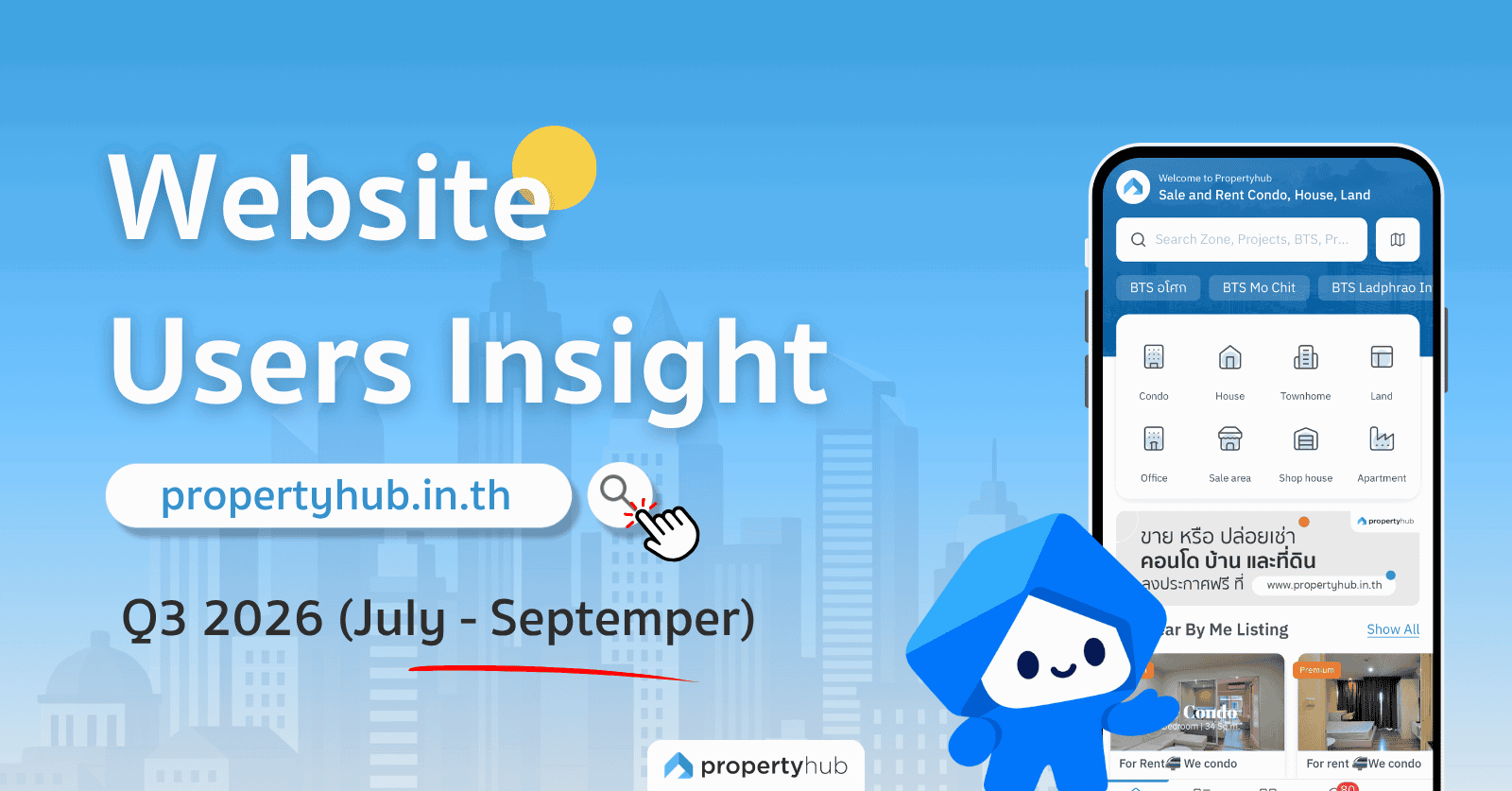 Web Users Insight Q3 2026 | propertyhub.in.th