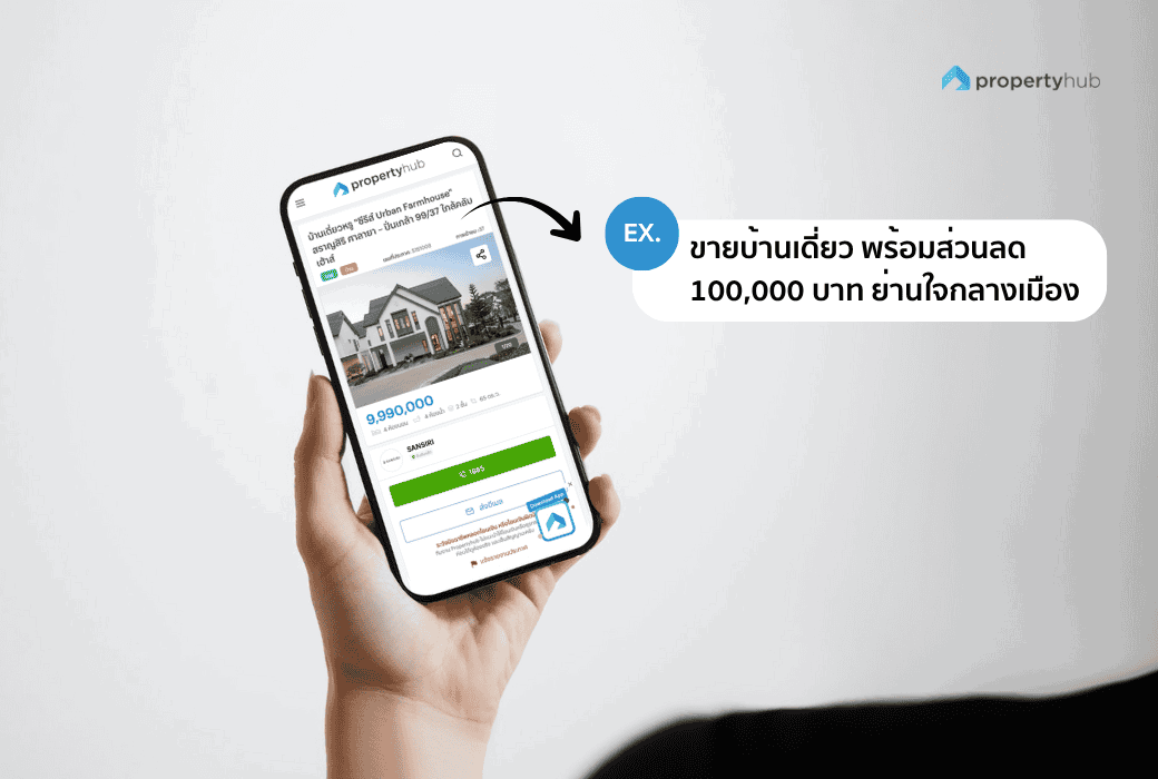 ตั้งชื่อประกาศให้น่าอ่าน | propertyhub