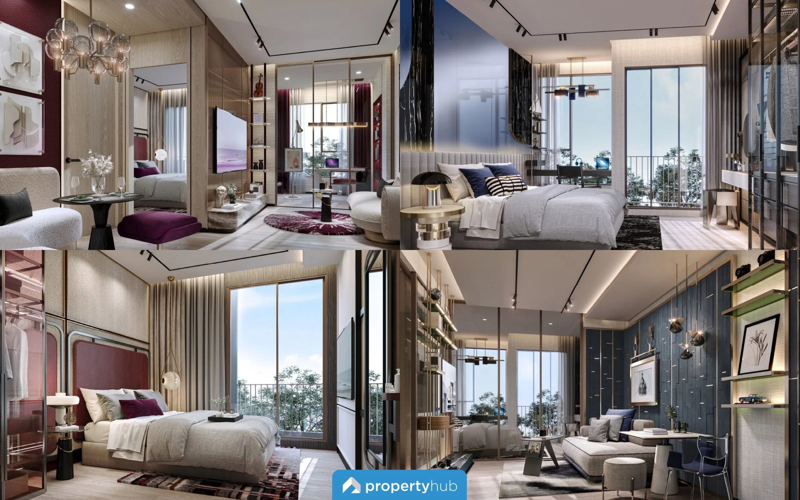 รูปแบบห้องของโครงการคอนโด Life Ratchada - Rama 9 (ไลฟ์ รัชดา - พระราม 9) 1.jpg