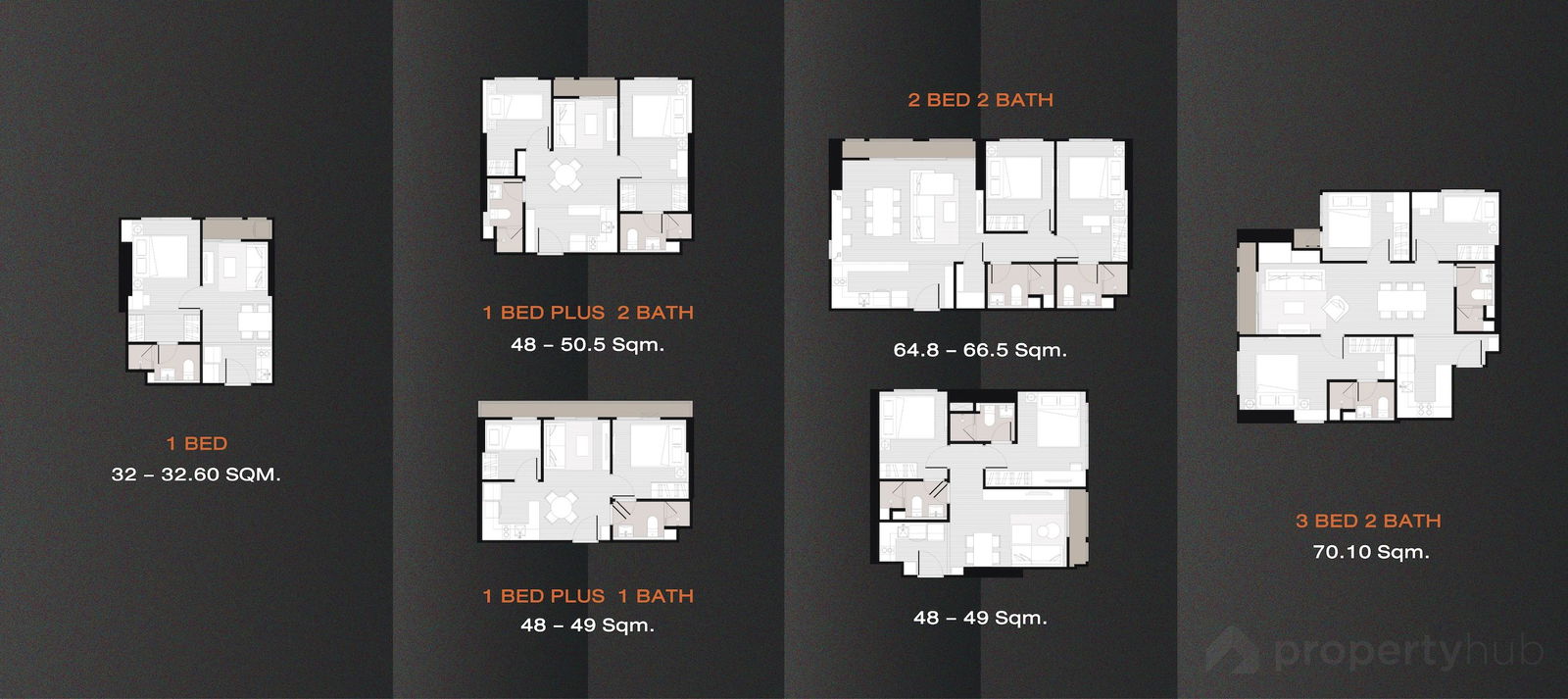 รูปแบบห้องของโครงการคอนโด NUE EVO Pattanakarn (นิว อีโว พัฒนาการ).jpg