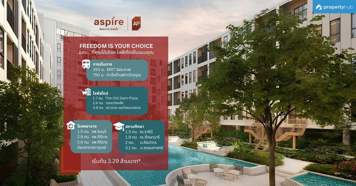 รีวิวคอนโด Aspire Itsaraphap Station (แอสปาย อิสรภาพ สเตชั่น) คอนโดใหม่ย่านเมืองเก่าฝั่งธนฯ ใกล้ MRT อิสรภาพ วิววัดอรุณฯ เริ่ม 3.29 ลบ* รีวิวคอนโด Aspire Itsaraphap Station (แอสปาย อิสรภาพ สเตชั่น) คอนโดใหม่ย่านเมืองเก่าฝั่งธนฯ ใกล้ MRT อิสรภาพ วิววัดอรุณฯ เริ่ม 3.29 ลบ*