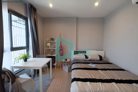 DL23010350 Condo for rent, The Tree Hua Mak Interchange near รถไฟฟ้า 3 สาย, ready to move in, call urgently 0638692663 LineID @534wlwof