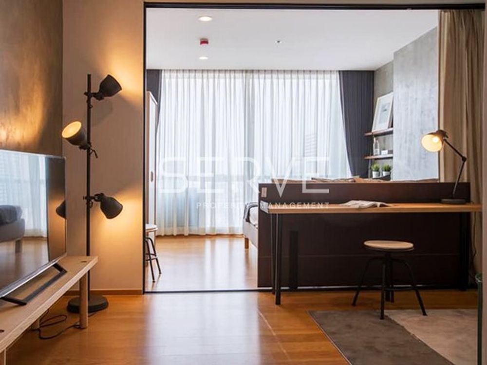 รูป Newly Nice & Modern Studio on High Fl. / Good View / Perfect Location-Noble Revo Silom - รูปที่ 2/5