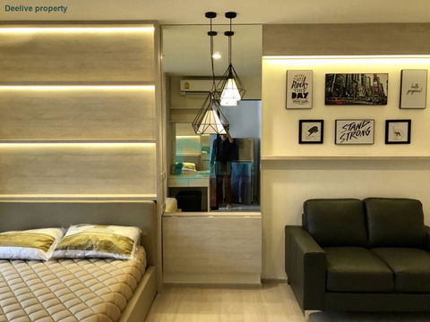 DL23020482 Condo for rent, Life Asoke near MRT เพชรบุรี, ready to move in, call urgently 0638692663 LineID @162cjixi