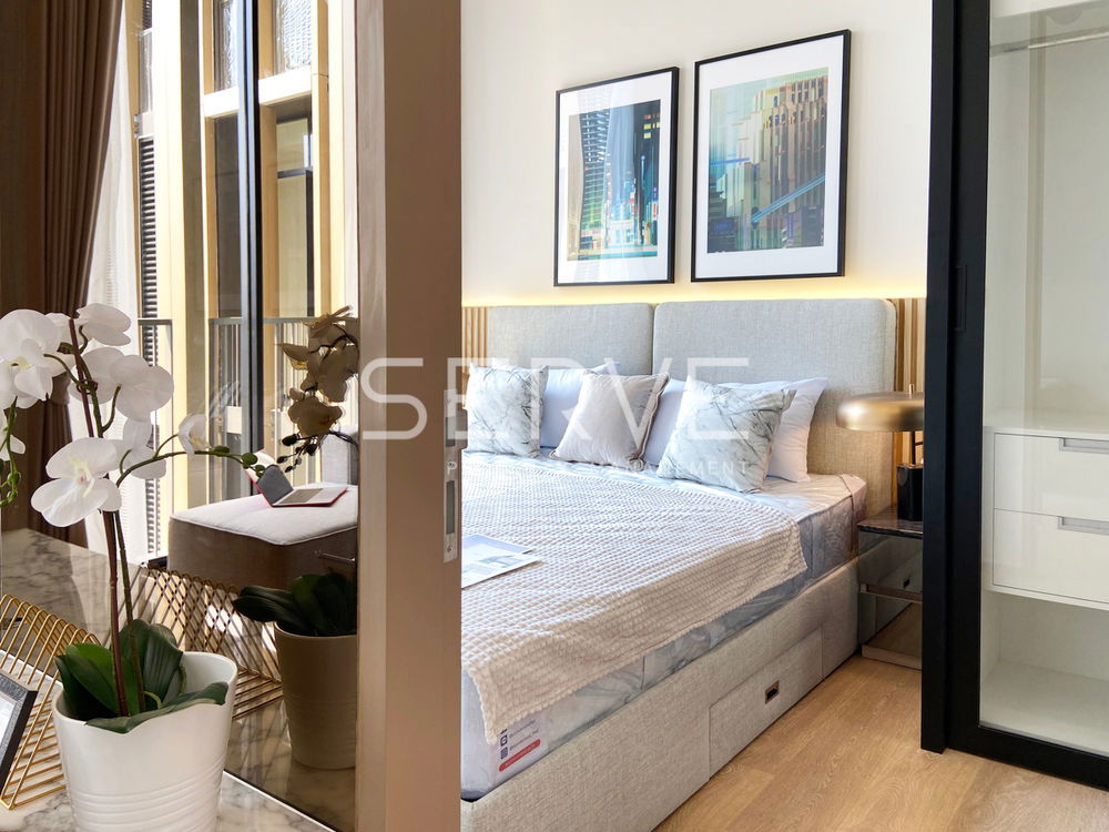 รูป New Condo & Nice Decorate 1 Bed Good Location Close to BTS Phrom Phong station 500 m./Condo For Rent-Noble Around 33 (โนเบิล อราวน์ เทอร์ตี้ทรี) - รูปที่ 8/9