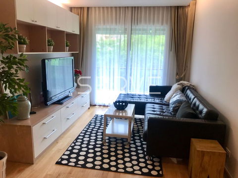 Nice Room 2 Beds with Bathtub 62.28 sq.m. Good Location BTS On Nut 400 m. / For Rent & For Sale-Residence Sukhumvit 52