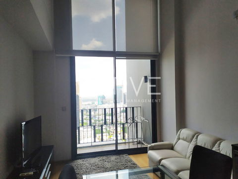 Duplex 2 Beds 2 Baths with Bathtub High Fl. 20+ Good Location BTS Thong Lo 100 m. / Condo For Rent-Keyne By Sansiri