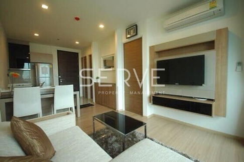 1 Bed with Bathtub 45 sq.m. Nice Room Good View & Good Location BTS On Nut 200 m. / Condo For Rent-Rhythm Sukhumvit 50
