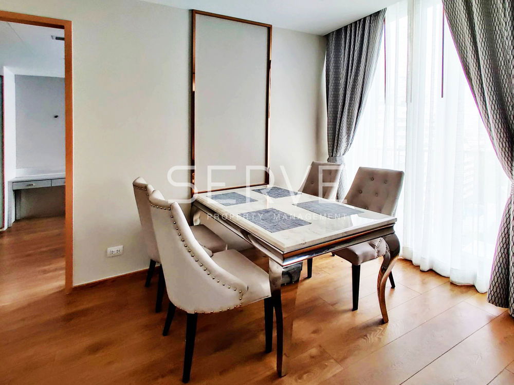 picture Nice Room 2 Beds with Bathtub Garden View East side Close to BTS Phrom Phong 500 m. / Condo For Rent-Noble BE33 - 5/5