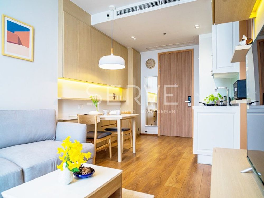 รูป Chic & Nice 1 Bed with Bathtub Unit on High Fl. 20+ Close to BTS Phrom Phong 500 m. /Condo For Rent-Noble BE33 - รูปที่ 4/6