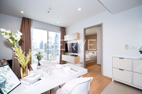 1 Bed 1 Bath with Bathtub Good Location BTS Thong Lo 750 m. / Condo For Rent-HQ Thonglor by Sansiri