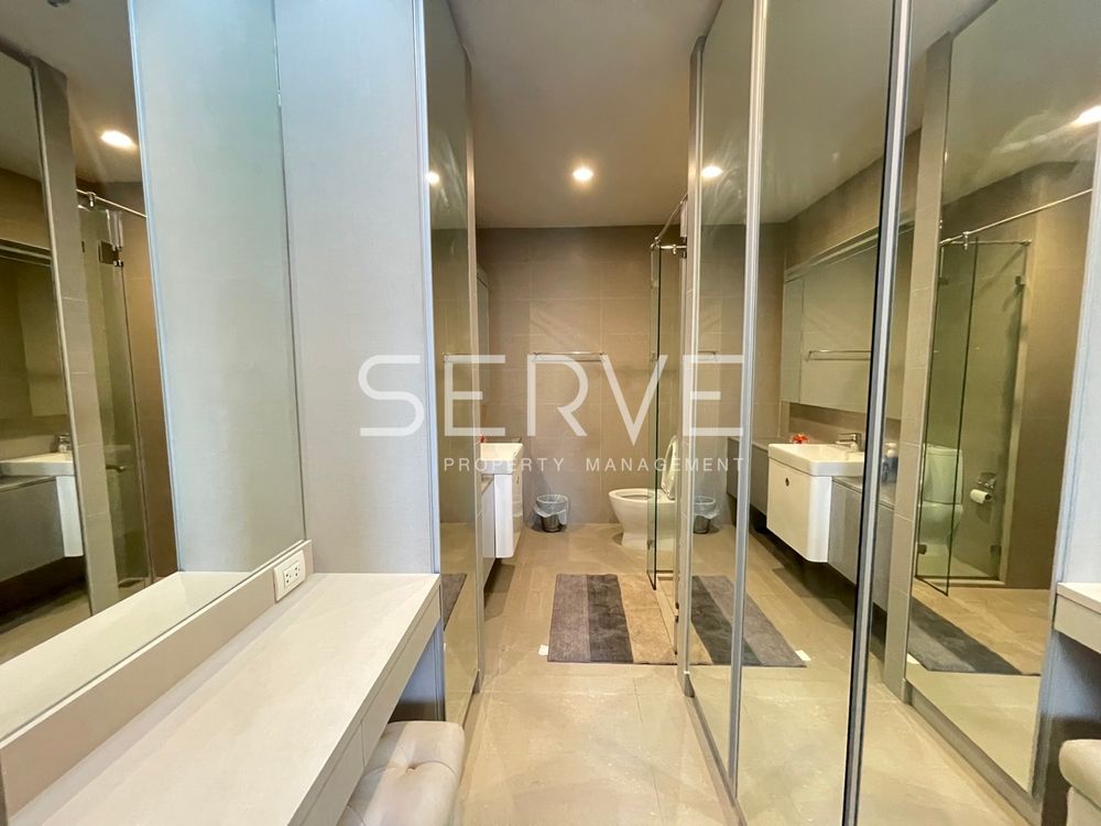 picture Nice Room Studio with Partition High Fl. 10+ South side Perfect Location BTS Phloen Chit / For Rent-Noble Ploenchit - 7/8