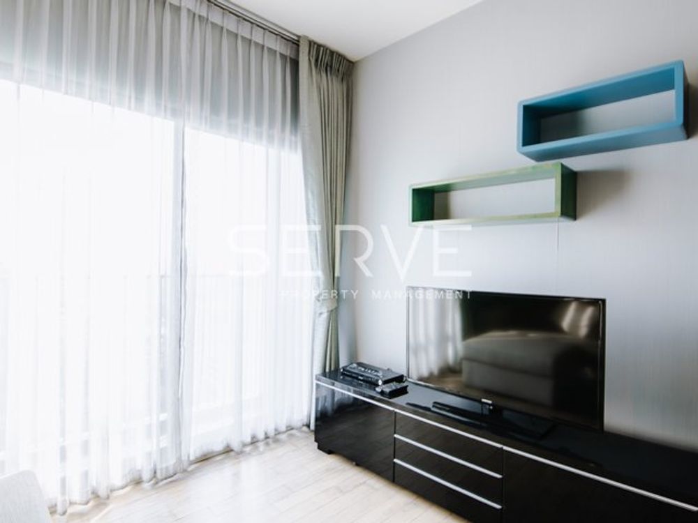 picture Nice 1 Bed with Bathtub fully furnished on High Floor good location @BTS Ekkamai / Condo For Rent-Noble Reveal (โนเบิล รีวิล) - 3/10