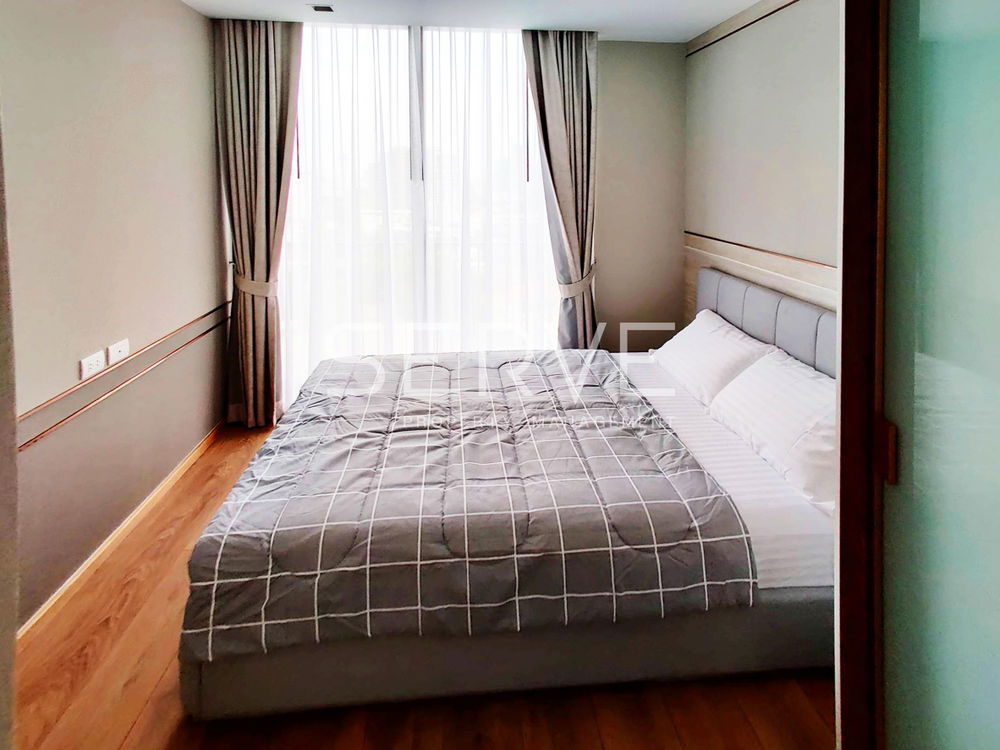 picture Nice Room 2 Beds with Bathtub Garden View East side Close to BTS Phrom Phong 500 m. / Condo For Rent-Noble BE33 - 4/5