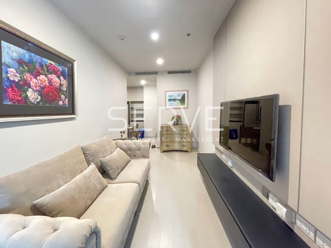 Nice Room Studio with Partition High Fl. 10+ South side Perfect Location BTS Phloen Chit / For Rent-Noble Ploenchit