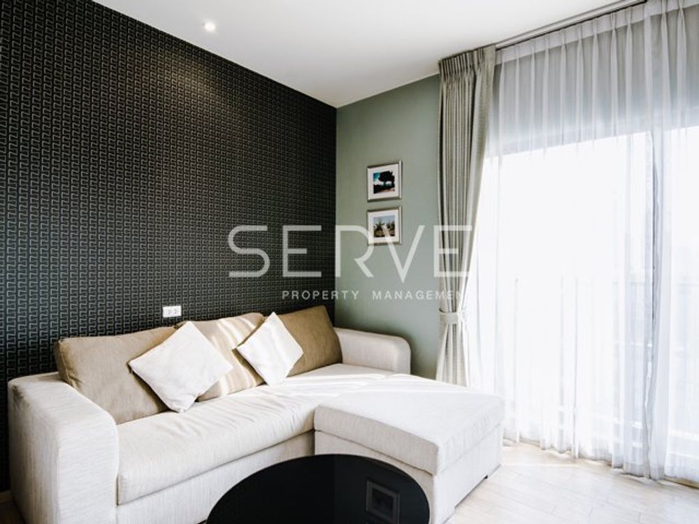 picture Nice 1 Bed with Bathtub fully furnished on High Floor good location @BTS Ekkamai / Condo For Rent-Noble Reveal (โนเบิล รีวิล) - 2/10