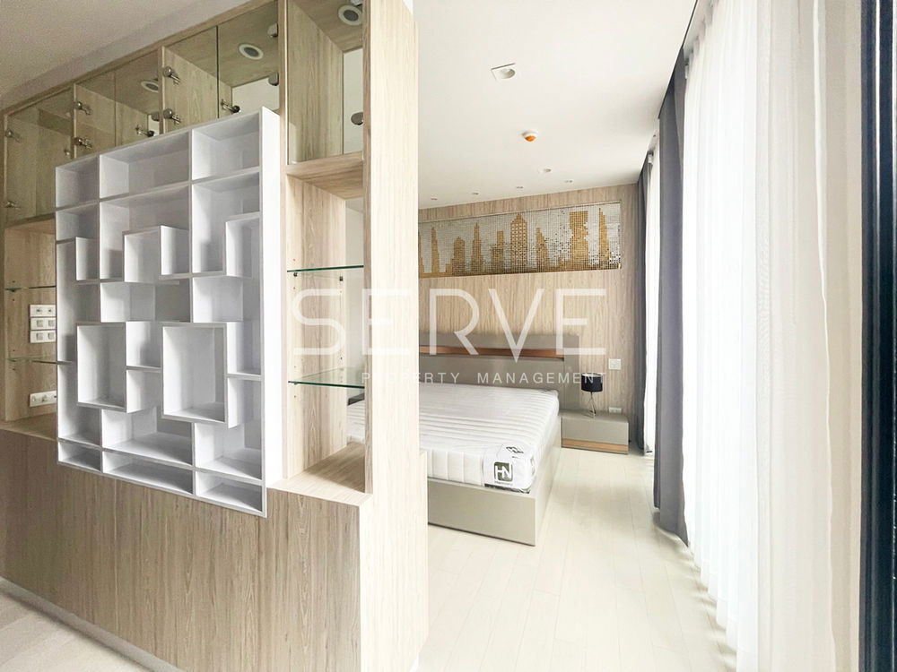 picture Corner Room 2 Beds 2 Baths High Fl. 20+ Perfect Location BTS Phloen Chit / For Rent-Noble Ploenchit - 2/8