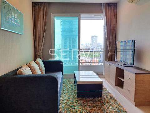 Nice Room Fully Furnished 1 Bed 1 Bath Good Location Close to BTS Nana 800 m. / Condo For Rent-Circle Condominium
