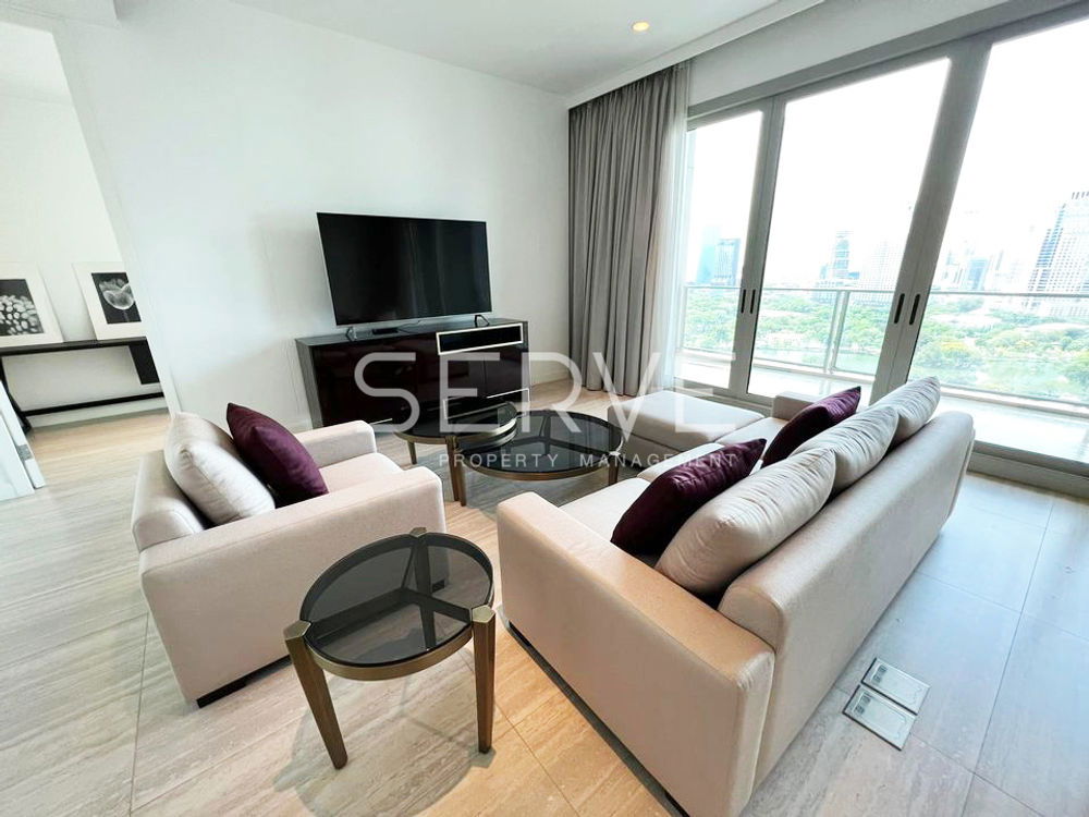 picture Corner Unit 3 Beds 4 Baths with Bathtub Open View 198 Sq.m. High Fl 20+ BTS Ratchadamri 300 m.-185 Rajadamri (185 ราชดำริ) - 2/14