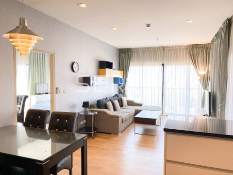 Modern Corner Room 2 Beds with Bathtub fully furnished Good Location @BTS Ekkamai / Condo For Rent-Noble Reveal (โนเบิล รีวิล)