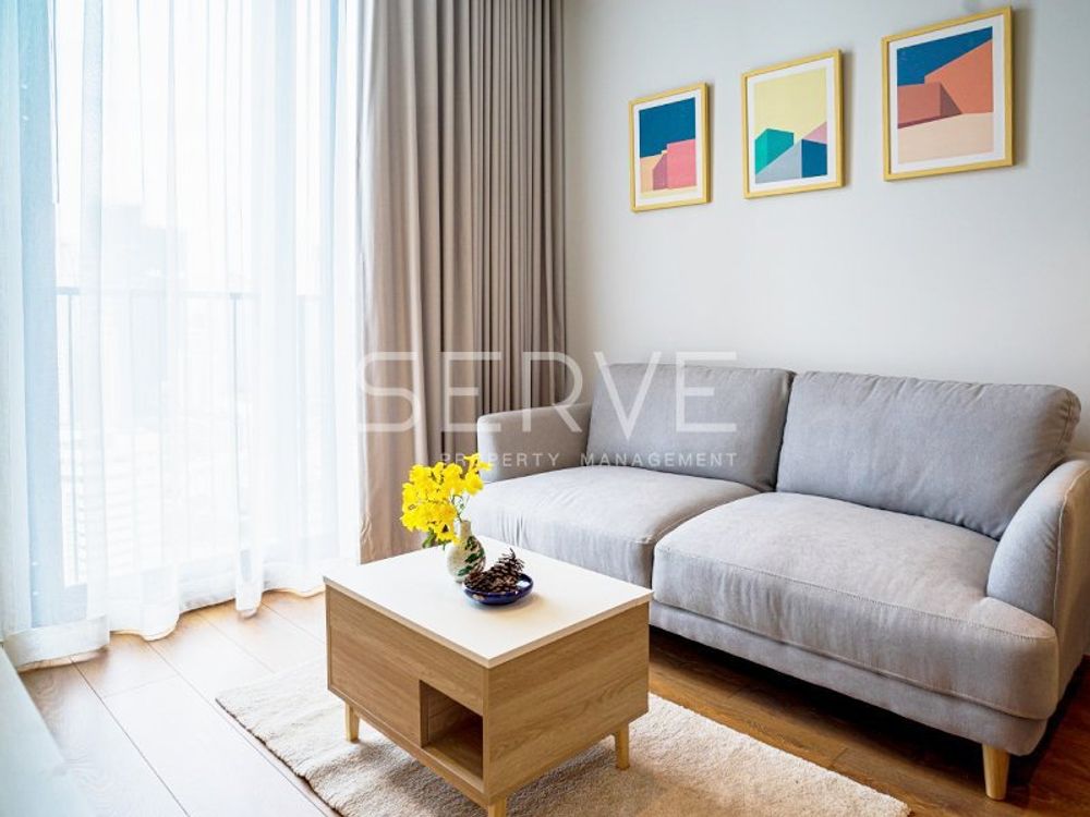 รูป Chic & Nice 1 Bed with Bathtub Unit on High Fl. 20+ Close to BTS Phrom Phong 500 m. /Condo For Rent-Noble BE33 - รูปที่ 2/6