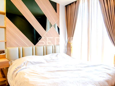 Condos for sale : Nice Room 1 Bed with Bathtub & Washlet High Fl. 10+ Good Location Close to BTS Phrom Phong 500 m.-Noble BE33