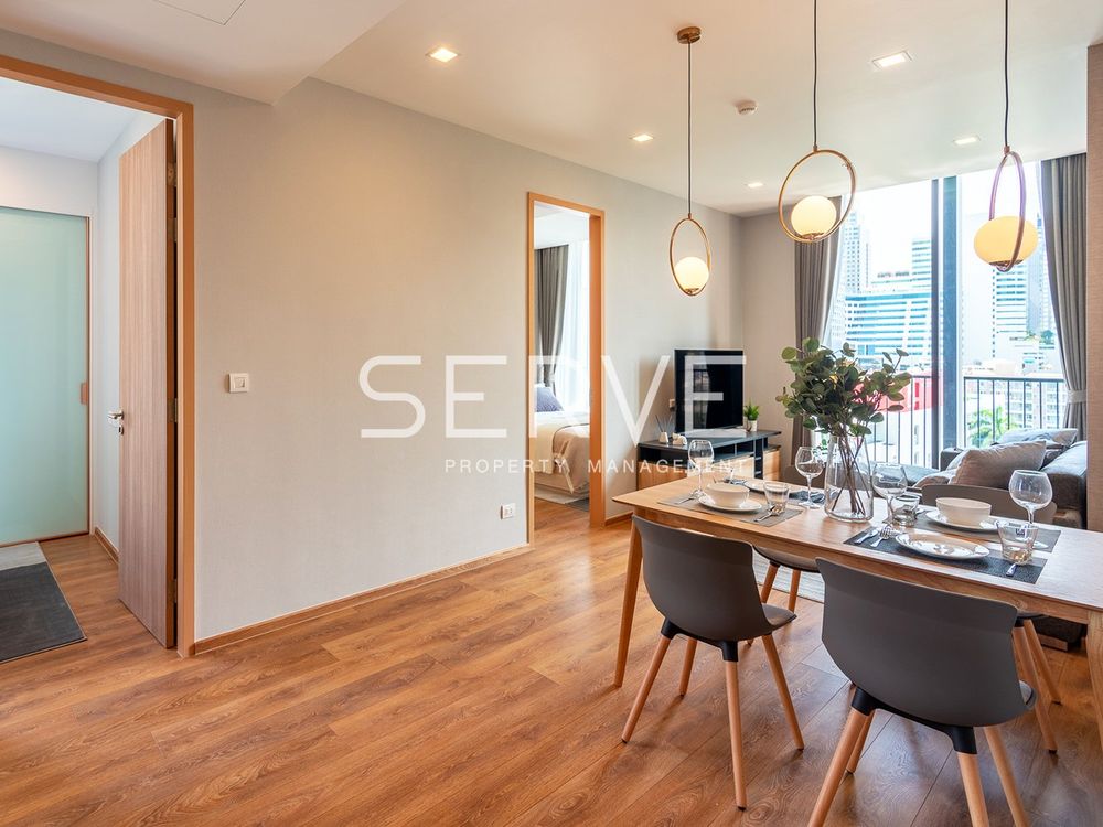 รูป Good Deal !! 2 Beds with Bathtub Corner Room Nice Decorate Good Location BTS Phrom Phong 500 m.-Noble BE33 - รูปที่ 1/12