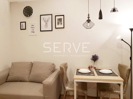 Homey Style Studio (Closed Kitchen) Good Location BTS Bang Na 300 m. / Condo For Sell with Tenant-Ideo O2