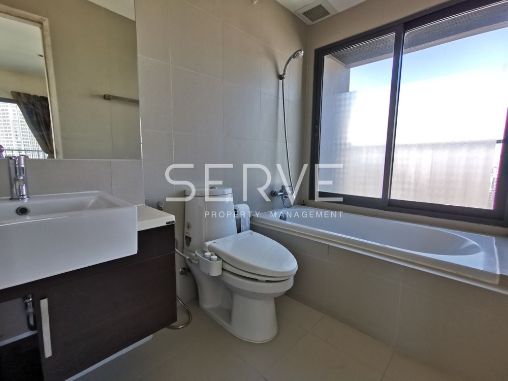 รูป 38K - Corner Unit 1 Bed with Bathtub 62.41 sq.m. High Fl. Perfect Location BTS Thong Lo / For Rent-Noble Remix (โนเบิล รีมิกซ์) - รูปที่ 9/10