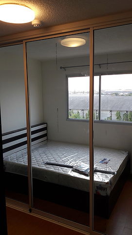 รูป ให้เช่าคอนโดลุมพินี ร่มเกล้า-สุวรรณภูมิ 6,000 บาท/เดือน - รูปที่ 3/15