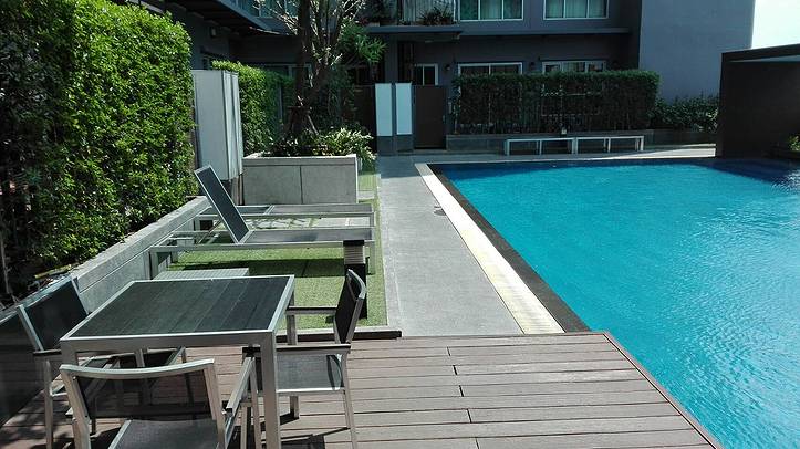 รูป คอนโดให้เช่า ตกแต่งสวยพร้อมอยู่ เดอะลีฟพัฒนาการ 10000 บาท - รูปที่ 6/12