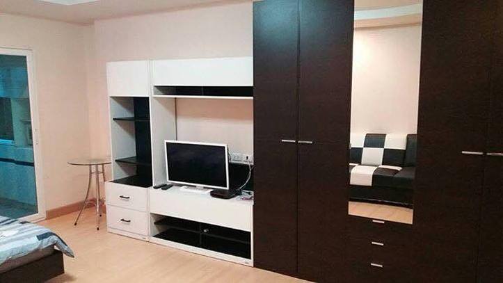 รูป ให้เช่า แฮปปี้ คอนโด รัชดา ซอย 18 ห้องสตูดิโอ ชั้น  4  - รูปที่ 2/6