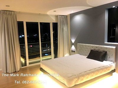 Condos for rent : 2 bedroom 102 sqmThe Mark Ratchada Airportlink   Full Decoration