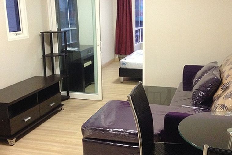 ให้เช่าห้อง 29 ตรม ชั้น 4 ตึกบี เอ็มโซไซตี้ เมืองทองธานี ราคา 6,500/เดือน