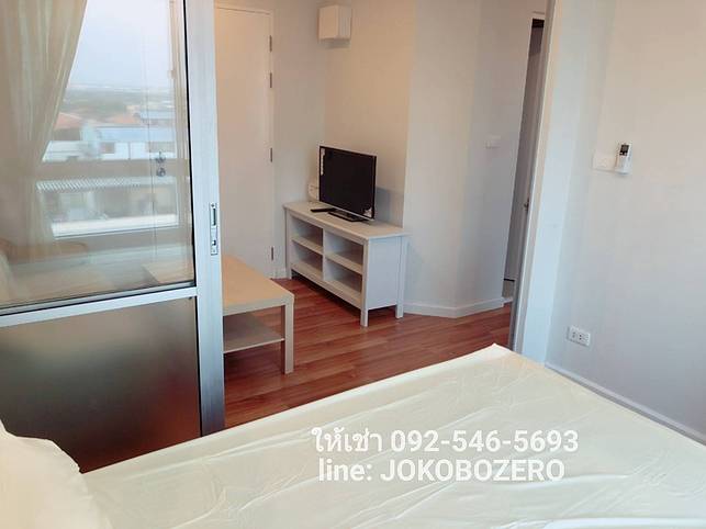 รูป #ให้เช่า V Condo ลาดกระบัง ชั้น 8 วิวท้องฟ้า พานอรามา เฟส A ขนาด 23 ตารางเมตร - รูปที่ 7/9