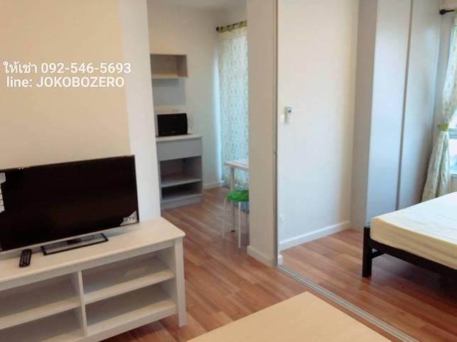 รูป #ให้เช่า V Condo ลาดกระบัง ชั้น 8 วิวท้องฟ้า พานอรามา เฟส A ขนาด 23 ตารางเมตร - รูปที่ 4/9