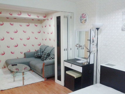 รูปภาพ ให้เช่าคอนโด ลุมพินี วิลล์ รามคำแหง 44 ขนาด 30 ตรม ชั้น22 studio เฟอร์ครบ ไฟฟ้าครบ 10000 บ