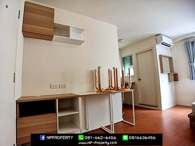 Condos for rent : For Rent Lumpini Condo Town Chonburi-Sukhumvit - 4 bed 26 sq.m.  4th floor