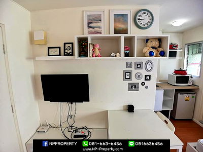 Condos for rent : For Rent Lumpini Condo Town Chonburi-Sukhumvit - 1 bed 21 sq.m.  6th floor