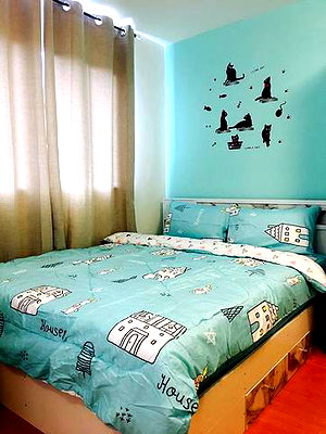 คอนโดให้เช่า : ให้เช่า คอนโดลุมพินี เทพารักษ์-ศรีนครินทร์ เฟอร์นิเจอร์ครบ สนใจ @Line pte51201556