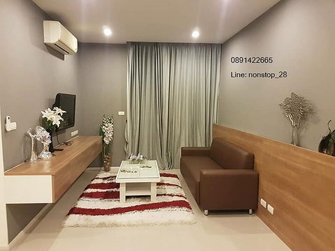 ให้เช่า Happy Condo ลาดพร้าว 101 ขนาด 2 ห้องนอน แต่งสวยย