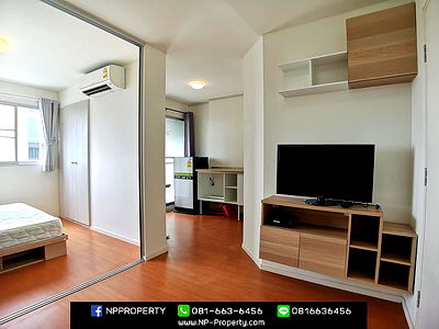 Condos for rent : For Rent Lumpini Condo Town Chonburi-Sukhumvit - 1 bed 26 sq.m.  5th floor