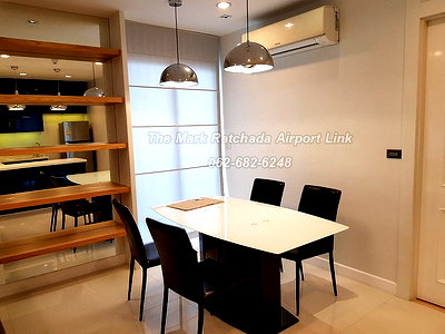 Condos for rent : 102 sqm 2 bedroom The Mark Ratchada Airport link,  MRT RAMA 9 