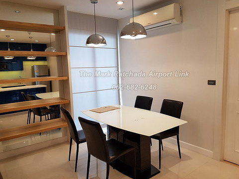 102 sqm 2 bedroom The Mark Ratchada Airport link, near MRT RAMA 9 and airport link