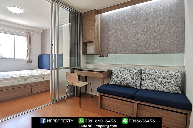For Rent Lumpini Condo Town Chonburi-Sukhumvit - 1 bed 26 sq.m.  3rd floor