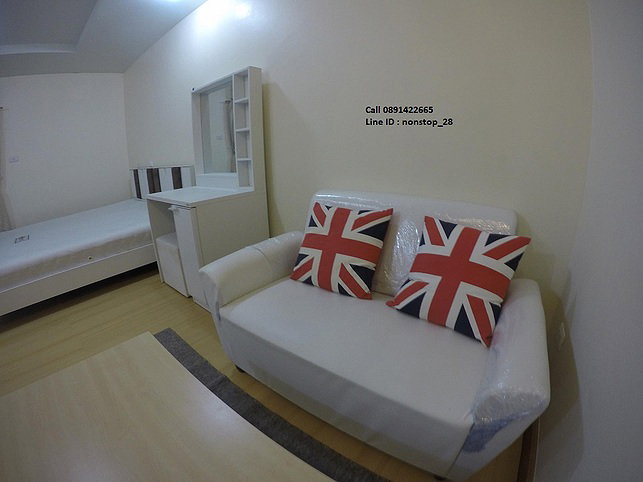 รูป ให้เช่า แฮปปี้ คอนโด รัชดา ซอย 18 ห้องสตูดิโอ แต่งครบ พร้อมอยู่ - รูปที่ 3/5