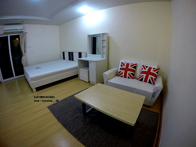 Condos for rent MRT Sutthisan : Happy condo Ratchada 18 for rent fully furnish near MRT Sutthisan, Huaikwang